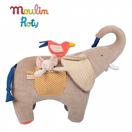 Мягкая игрушка - Мультиактивный слон, 32 см. 
